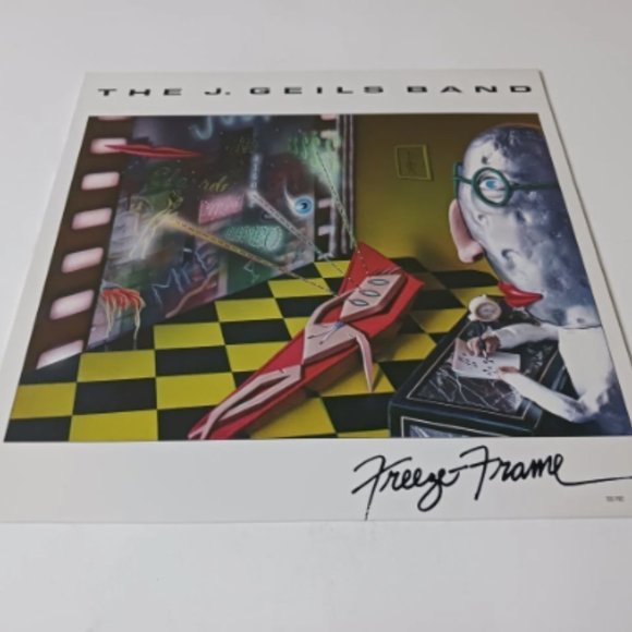 Vintage The J. Geils Band Freeze Frame vinyl LP record, 1981 first pressing - Picture 5 of 10
